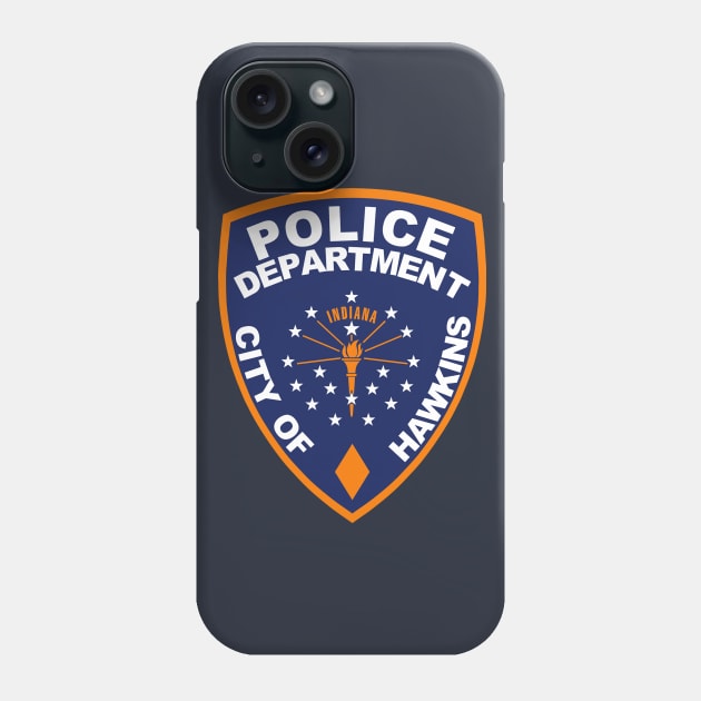 Hawkins PD Phone Case by carloj1956