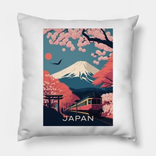 View of Fujiyama Pillow