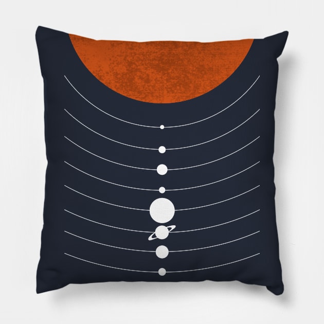 Solar System Pillow by ganola