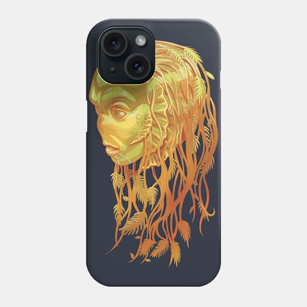 She Creature's Face Phone Case by AyotaIllustration