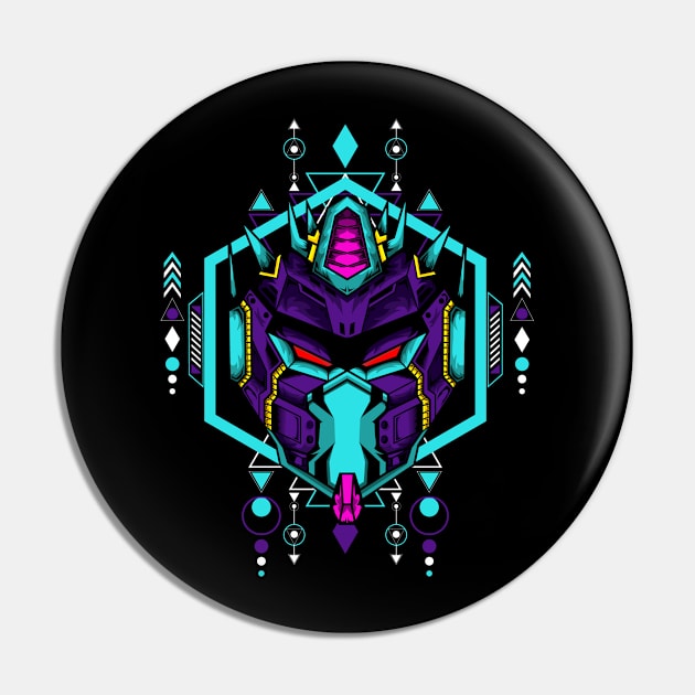 Dark Robot Pin by Atrians