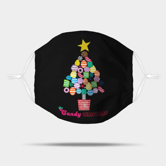 Candy Crush Christmas Tree Tshirt Candy Crush Christmas Tree Mask Teepublic