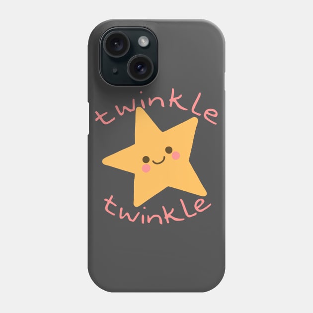 Twinkle Twinkle Little Star Phone Case by Slightly Unhinged