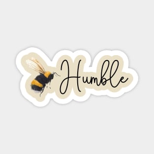 Cute Bee Humble Magnet