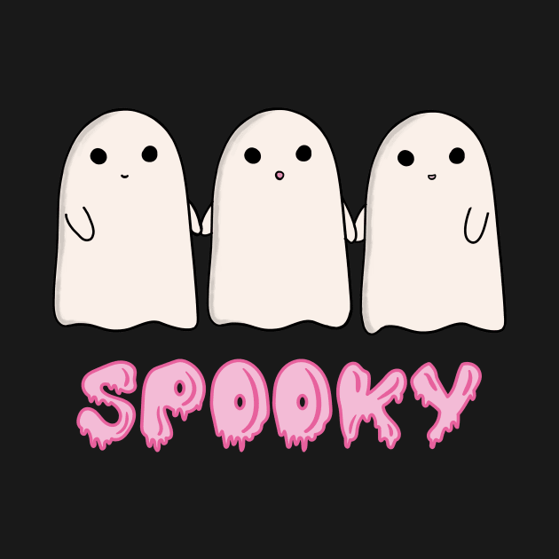 Spooky Ghost Friends by DesignStory