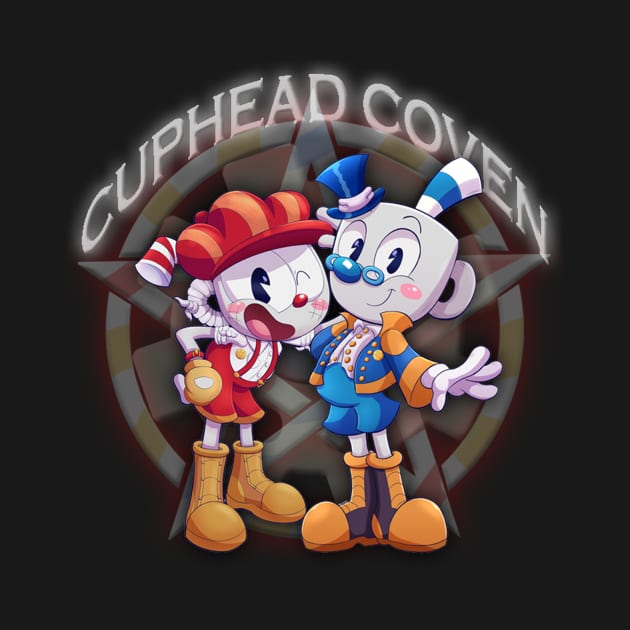 Cuphead Coven w/ Cuphead & Mugman by Livvy