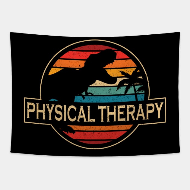 Physical Therapy Dinosaur Tapestry by SusanFields