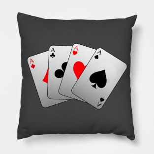 Aces High, Playing Cards Pillow