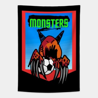 Soccer Monster Tapestry