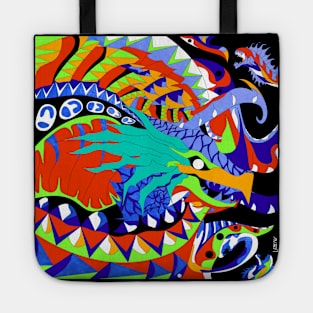 sea monster ecopop, the kaiju of the oceans Tote