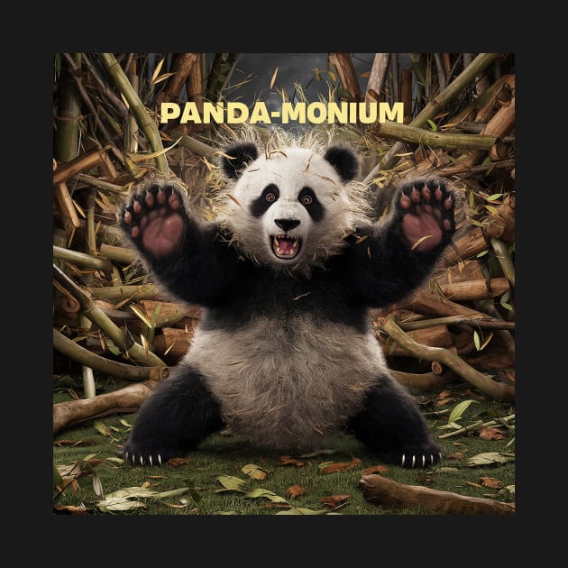 Real Panda-Monium by Dizgraceland