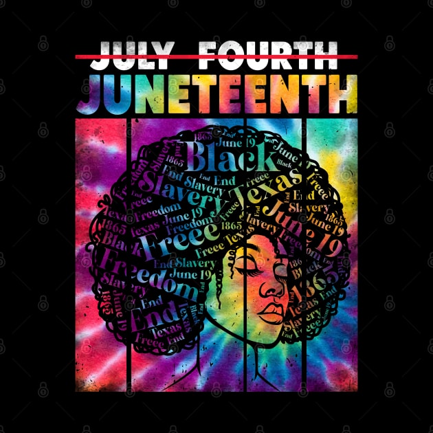 Afro American Melanin Black Women Pride Retro Juneteenth by Pizzan