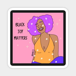 Black Joy Matters Magnet