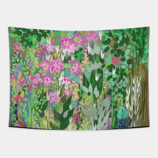 Floral Mixon Tapestry