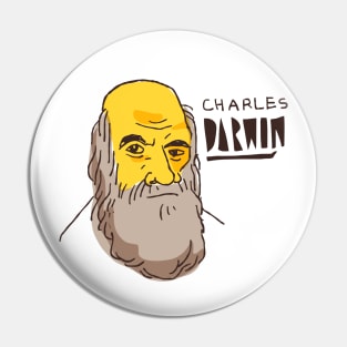 Charles Darwin Pin