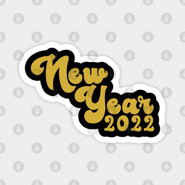 New Year 2022 Magnet by yayor