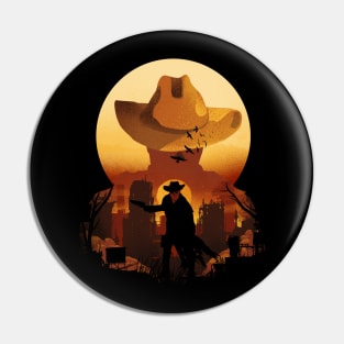 Wasteland Sunset Pin