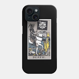 Death Tarot Card 13 Phone Case