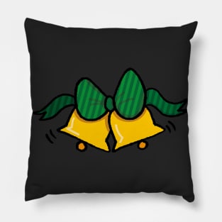 Merry Christmas Bells Pillow