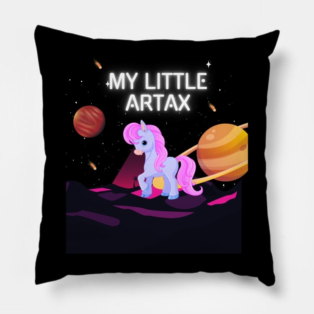 My Little Artax Pillow by Pestach