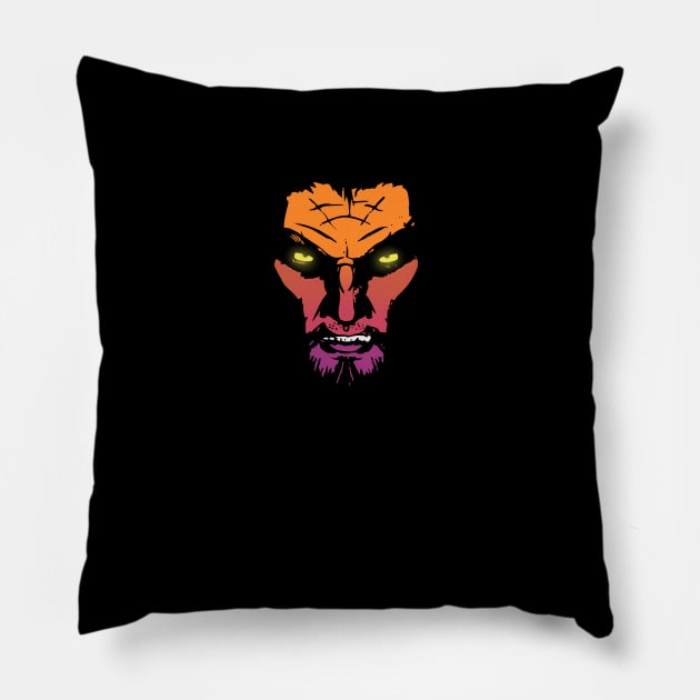 Be Big. Be Bad. Pillow by shadyfolk