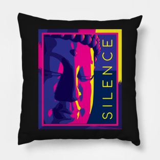 Buddha Art SILENCE Pillow