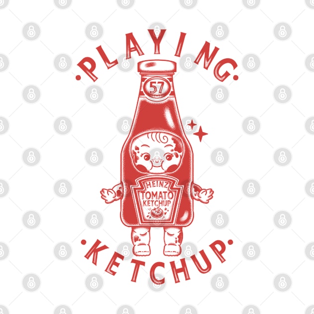 Ketchup Kewpie by The Gumball Machine