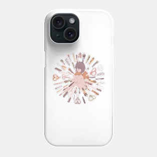 Living in a bubble Phone Case