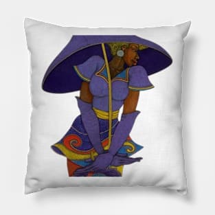 Purple Goddess Pillow