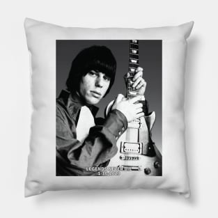 RIP jeff beck - legend never die Pillow