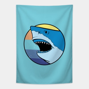 shark jaws Tapestry