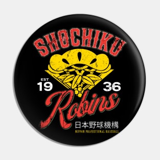 Shochiku Robins Pin