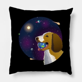 Cosmic Good Boy! Pillow