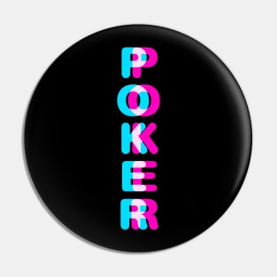 Poker 3D effect Pin