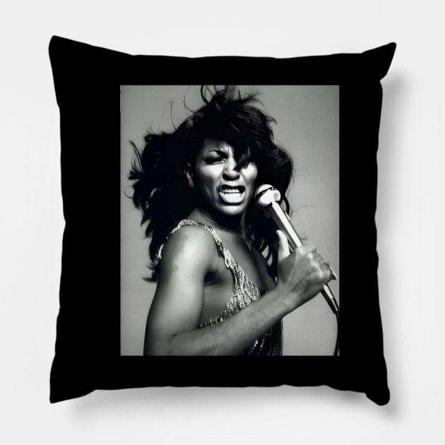 Tina 1980s Pillow by MisterPumpkin