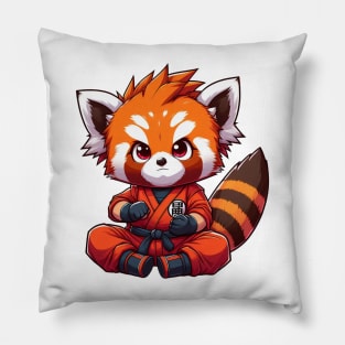 Red panda cosplay as Son Goku Pillow