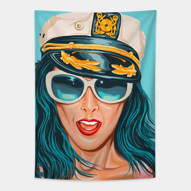 Sea Captain Tapestry by ConradGarner