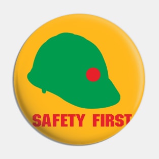 Safety First Helmet Pin