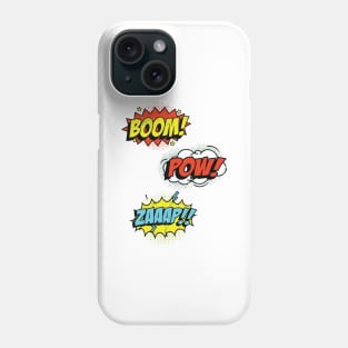 Comic Book Pow Zap Phone Case