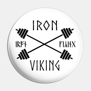 Iron Viking Barbell Black Pin