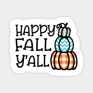 Happy Fall Y’all Halloween Autumn Southern Cute Magnet