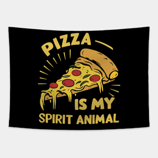 Pizza is my spirit animal Tapestry