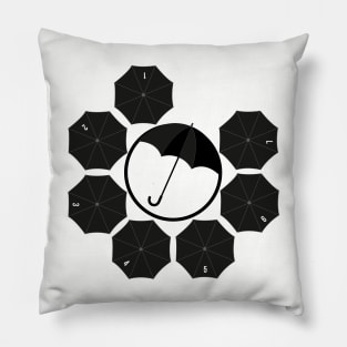 Umbrella Academy style design Pillow