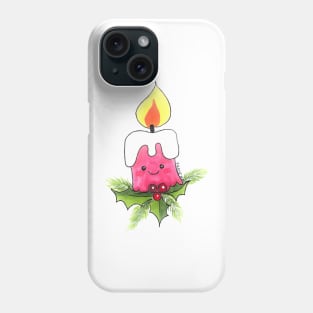 The Christmas candle Phone Case