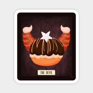 Dessert Tarot card-The Devil Magnet