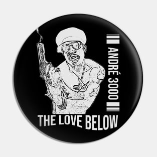 André 3000 // The Love Below // Hip hop Pin