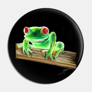 crazy frog in wild night Pin