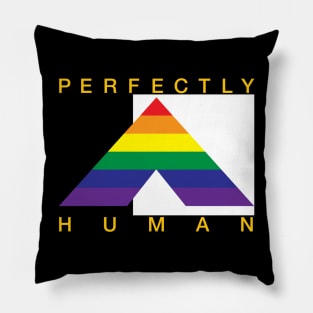 Perfectly Human - Ally Flag Pillow