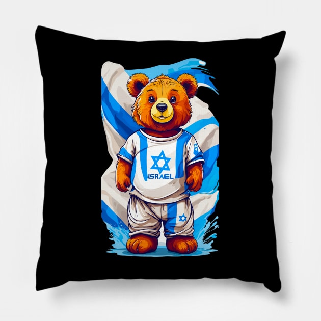 I stand with Israel - Pray for Israel Pillow by DesginsDone