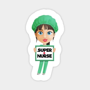 Super Nurse Magnet